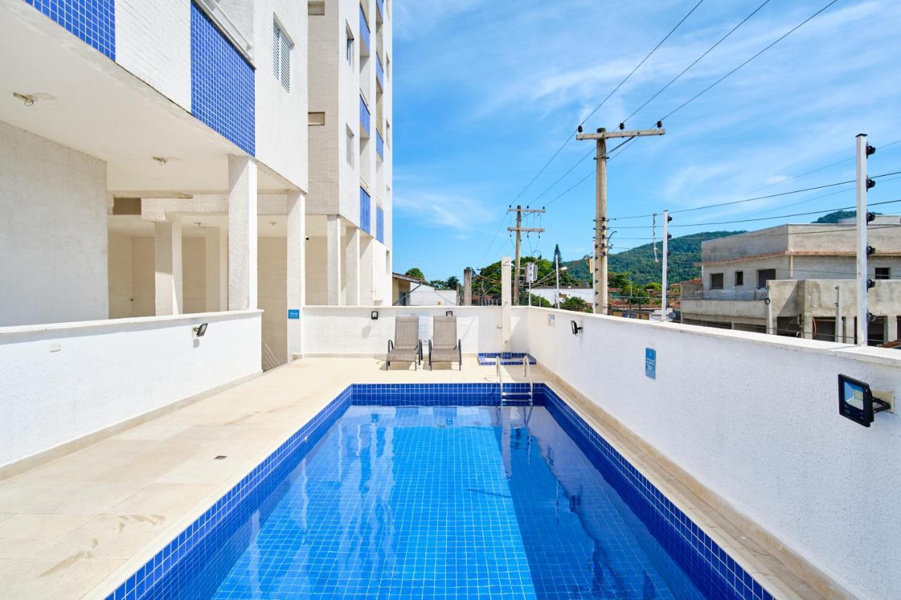 Dois Quartos, Sacada Com Churrasqueira, A 400 Mts Do Projeto Tamar E 800 Mts Do Aquario Ubatuba Ngoại thất bức ảnh
